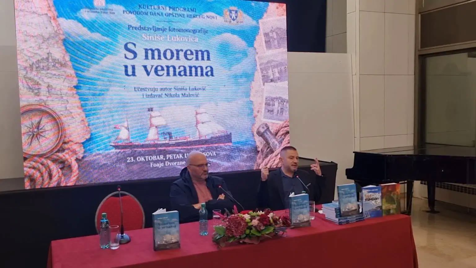 Fotomonografija 'S morem u venama' promovisana u Herceg Novom
